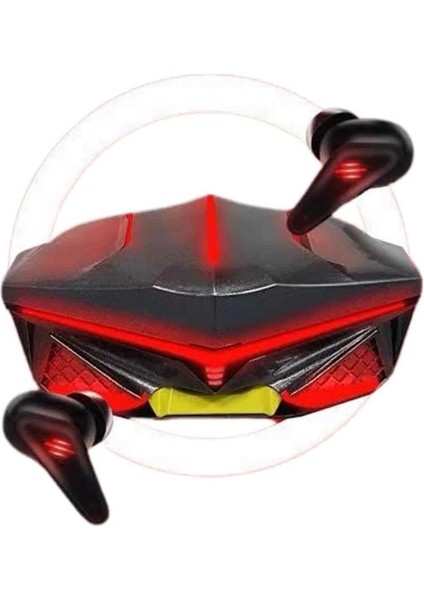 Profesyonel Tws Işıklı Kablosuz Bluetooth Kulaklık Oyuncu Kulaklığı fırsatları
