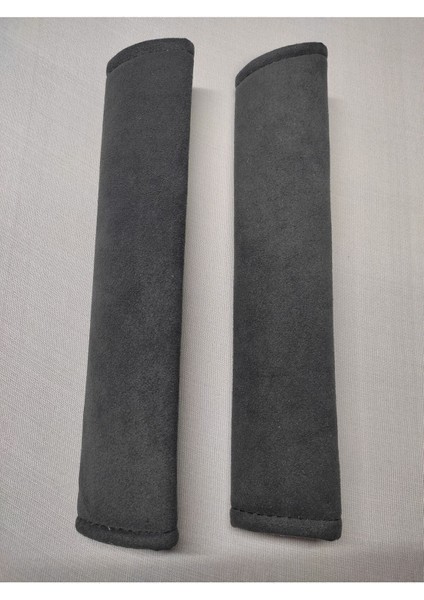 Antrasit Alkantara Emniyet Kemer Pedi 2 Adet – 5mm Süngerli, Yumuşak ve Nefes Alabilen Konfor Kılıfı fiyatları