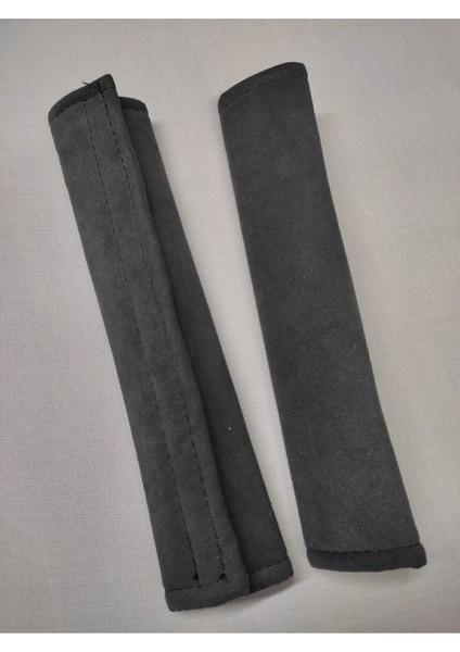 Antrasit Alkantara Emniyet Kemer Pedi 2 Adet – 5mm Süngerli, Yumuşak ve Nefes Alabilen Konfor Kılıfı indirimleri