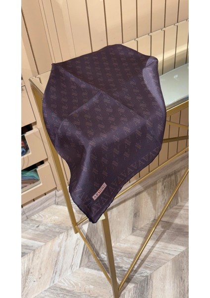 2025 Desenli Saf Ipek Twill Eşarp 9412-34 fiyatları