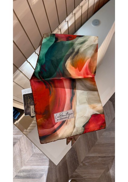 Yeni Sezon Twill Ipek Eşarp 2535-04 fiyatları