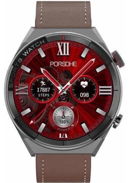 Akıllı Saat Çelik Kordon Çağrı Cevaplama Amoled Ekran Titreşimli Uyku ve Sağlık Takibi indirimleri