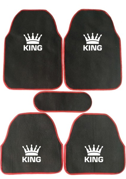 Citroen C5 King Siyah Halıfleks 5 Parça Paspas Seti Halı