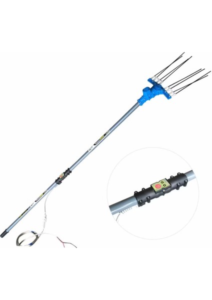 Kadıoğlu Atrax V4 Pro Zeytin Hasat Makinesi (Teleskopik SIRIK 240-300 CM)