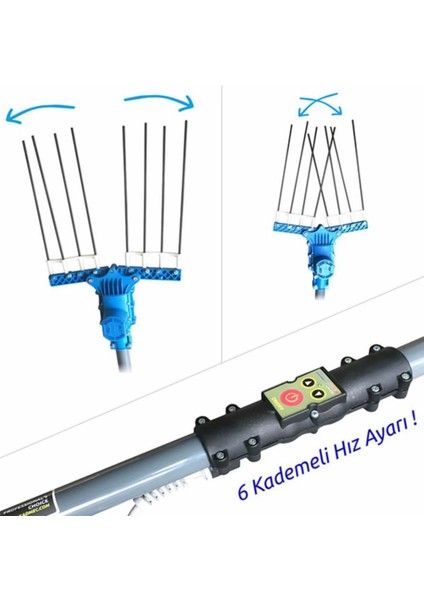 Kadıoğlu Atrax V4 Pro Zeytin Hasat Makinesi (Teleskopik SIRIK 240-300 CM) fiyatları