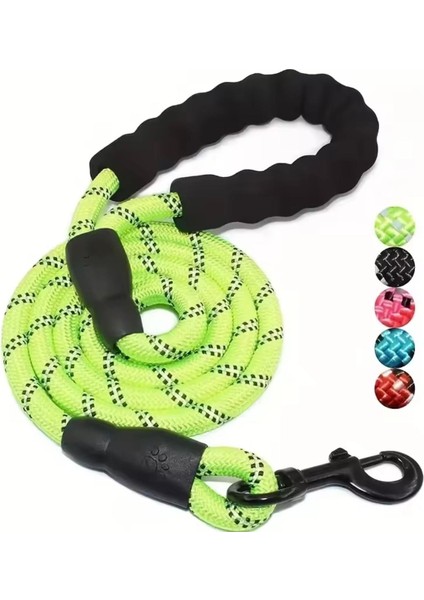 Reflektörlü Köpek Gezdirme Kayışı – 120 cm