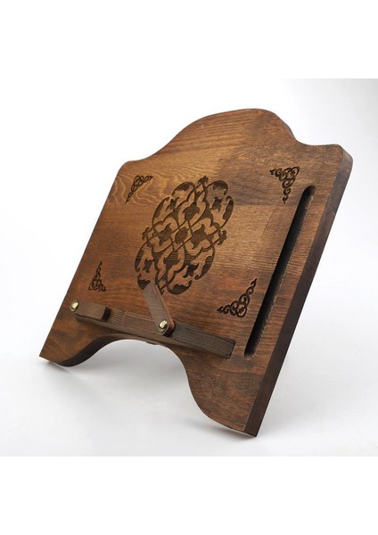 Ahşap Masaüstü Kademeli Rahle Kitap Okuma Standı Ahşap Tabletlik - Berat Rahle