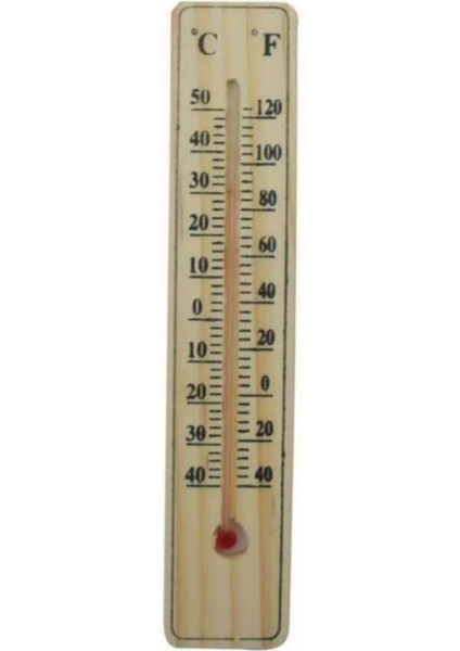 Vintage Ahşap Termometre – Duvar Tipi, Estetik ve Fonksiyonel fiyatları