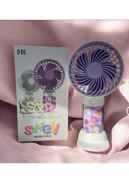 Mini El Vantilatörü – Usb’li, Taşınabilir, Renkli | Sessiz ve Güçlü Serinlik