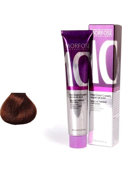 10 Saç Boyası 100ML / 6.4 Koyu Bakır