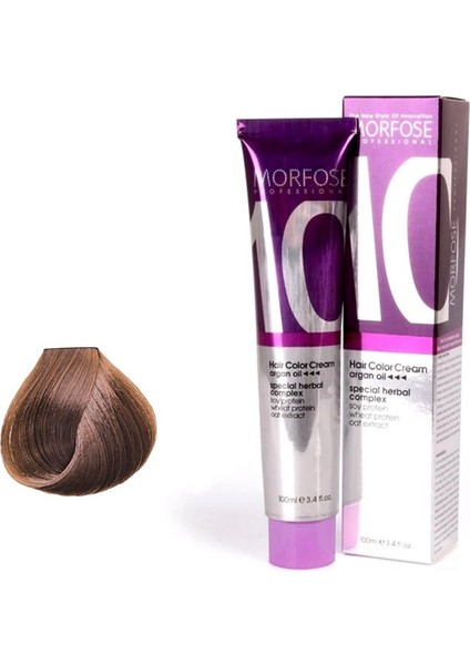 10 Saç Boyası 100ML / 7.34 Açık Bakır Kahve