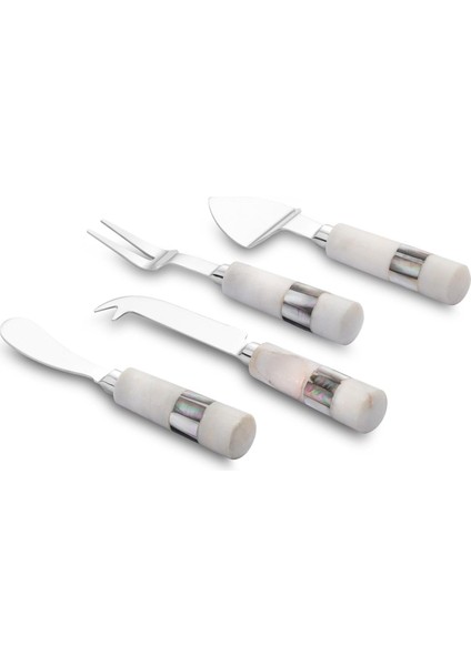 Romano Mermer Peynir Servis Seti Beyaz fiyatları