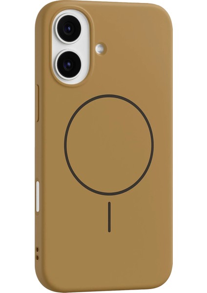 Apple iPhone 17 Jully Magsafe Kapak - Çöl Titanyum