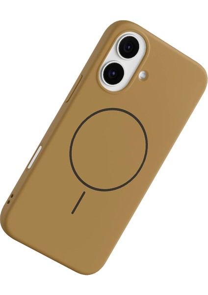 Apple iPhone 17 Jully Magsafe Kapak - Çöl Titanyum modelleri