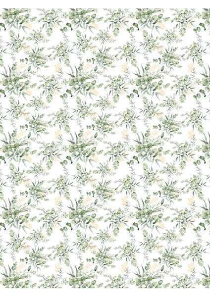 Çiçek Temalı Duvar Kağıdı -Isı ve Ses Yalıtımı Yırtılmaz modelleri