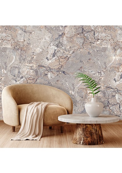 Duvar Kağıdı Modern Çatlak Mermer Desenli Silinebilir Tekstil Duvar Kağıdı fiyatları