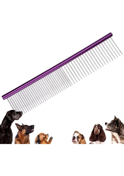 Metal Köpek Tarağı Pet Pire Tarağı Kıtık Açıcı