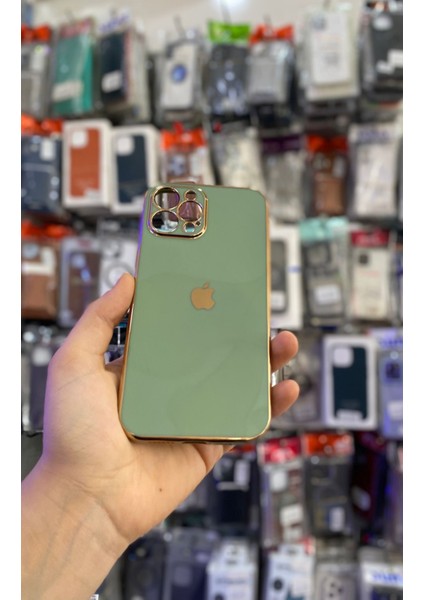 Iphone 13 Pro Uyumlu Esnek Logolu Kılıf