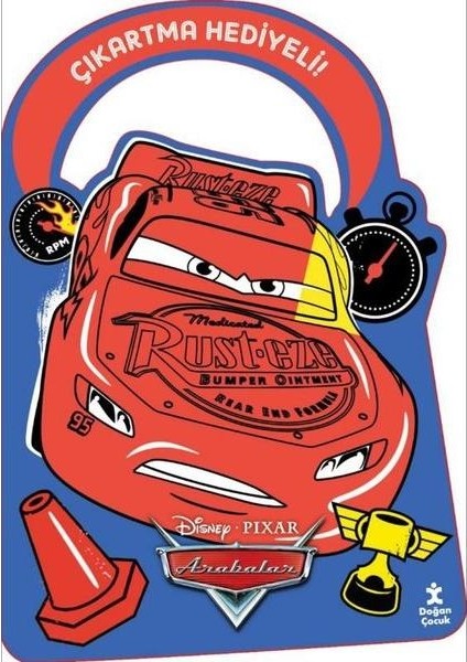 Disney Pixar Arabalar Işıltılı Çantam Boyama Kitabı