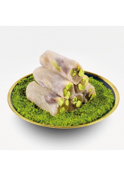 Antep Fıstıklı Fitil Lokum (1000 gr, Sade)