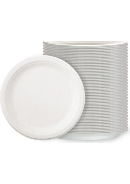 100’LÜ Yuvarlak Köpük Tabak – 23 cm Dayanıklı ve Hafif modelleri