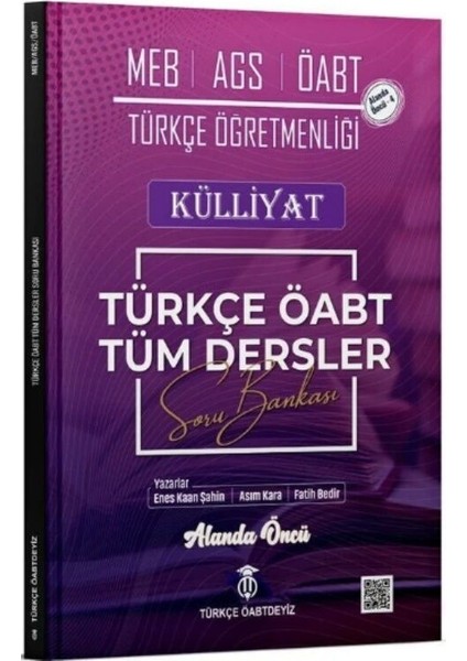 Meb Ags Öabt Türkçe Tüm Dersler Külliyat Soru Bankası Türkçe Öabtdeyiz