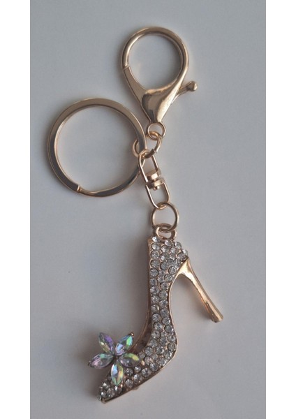 Lüks Taşlı Topuklu Ayakkabı Anahtarlık &çanta Süsü 11,5 cm indirimleri