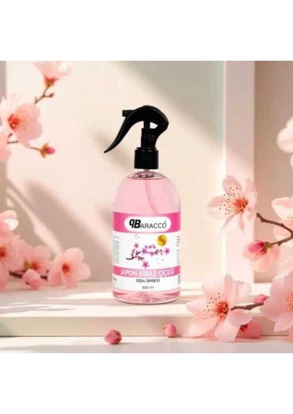 Japon Kiraz Çiçeği Kokulu Oda Spreyi 500 ml – Ferahlatıcı Koku