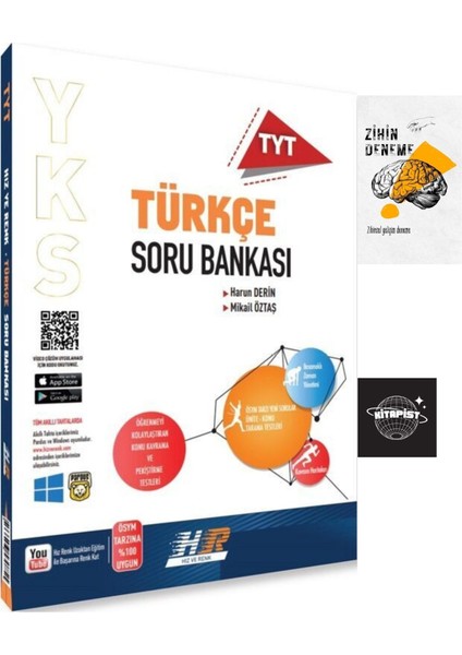 Hız ve Renk Tyt Türkçe Soru BANKASI+ZİHİNDENEME-KD364