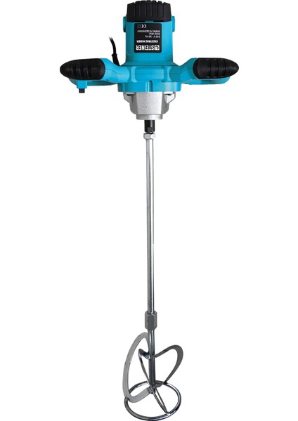 Alman MVI-3000 Watt Bakır Sargı 6 Kademeli Alçı Boya ve Harç Karıştırıcı Mikser