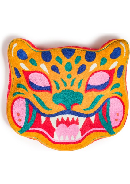 Ghunı Tufted Pamuk Dolgulu Kırlent 35X40 cm Sarı