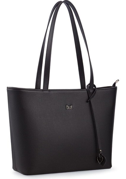 Logo Detaylı Siyah Kadın Omuz Çantası Blkf Aqua fiyatları