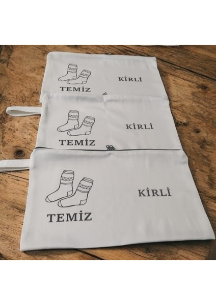 Baskılı Kirli-Temiz Seyahat (Çorap) Torbası fiyatları