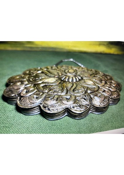 900 Ayar Gümüş Duvar Aynası 14 cm 11 cm Ölçülerinde fiyatları