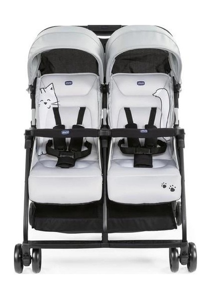 Çocuk Ohlala Twin Ikiz Bebek Arabası Silver fiyatları