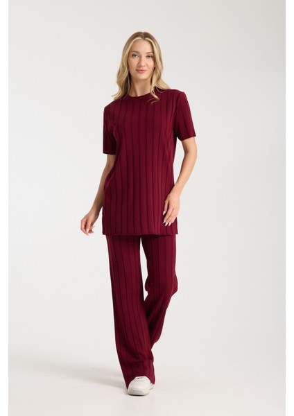 Çizgili Relax Fit Ikili Takım fiyatları