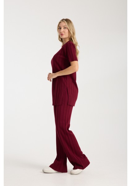 Çizgili Relax Fit Ikili Takım fırsatları