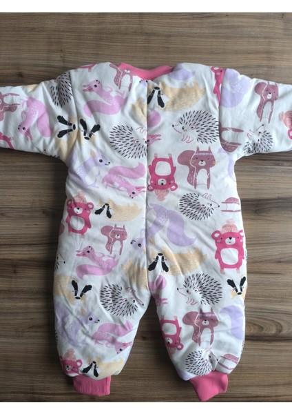 Laura Baby Dolgulu Uzun Kollu Kız Bebek/çocuk Uyku Tulumu