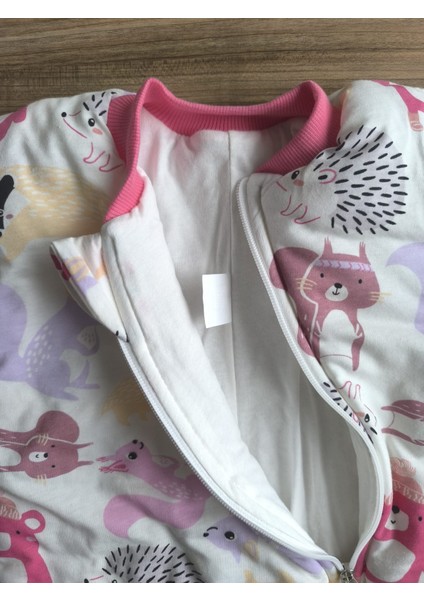 Laura Baby Dolgulu Uzun Kollu Kız Bebek/çocuk Uyku Tulumu