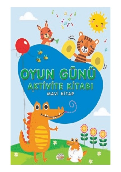 Oyun Günü Aktivite Kitabı Mavi Kitap
