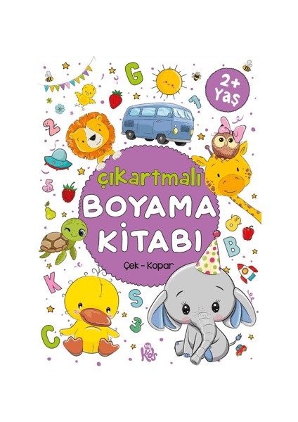 Çıkartmalı Boyama Kitabı 2 Yaş+