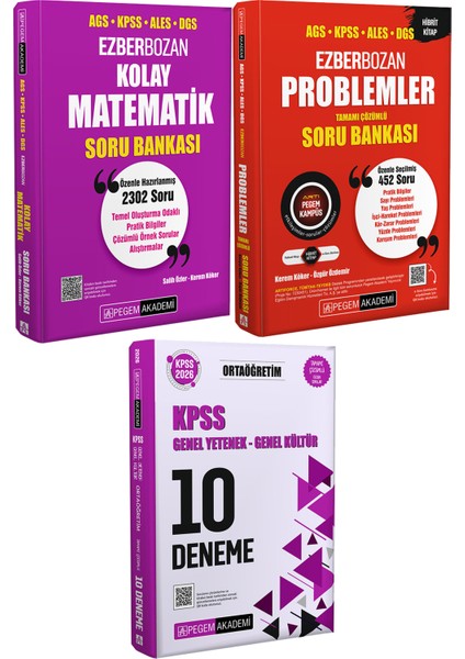Ezberbozan Problemler Çözümlü Soru - Kolay Matematik Soru - 2026 Kpss Ortaöğretim Çözümlü 10 Deneme