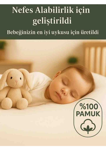 %100 Pamuklu Lastikli Penye Bebek Çarşafı Park Yatak 60×120 70×110 70×120 70×130 70×140 modelleri