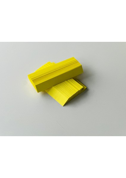 Sarı Parfüm Deneme Kağıdı 1000 adet | Koku Test Şeritleri | Parfüm Tester Kağıdı