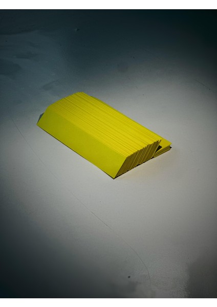 Sarı Parfüm Deneme Kağıdı 1000 adet | Koku Test Şeritleri | Parfüm Tester Kağıdı