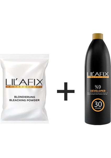 Lilafix 2'li Paket Oryal Beyaz 500 gr - Oksidan 1000 ml 30V fiyatları