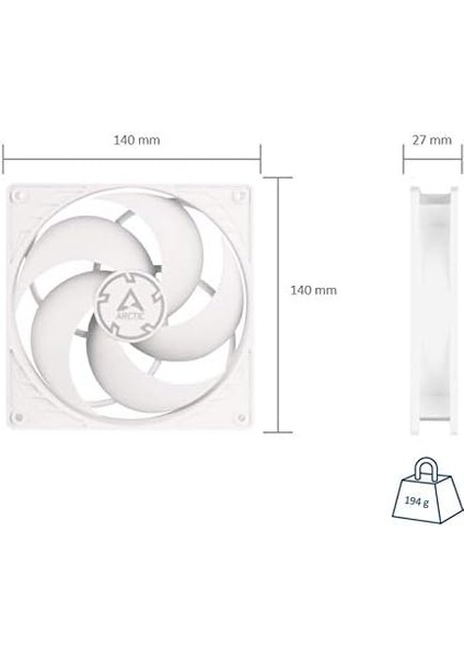 P14 Serisi - 140 mm Oyuncu Kasası Fanı fırsatları