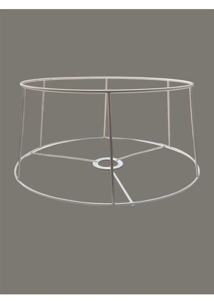 Kısa Konik Lambader Teli , Iskeleti Beyaz Statik Boyalı - E27 (35 Cm) fırsatları