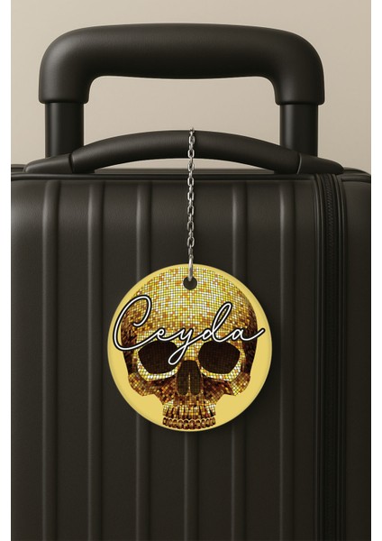 Kişiye Özel Isim Soyisim Kelime Yazılı Pleksi Bavul Etiketi Valiz Etiketi Isimmodel 97