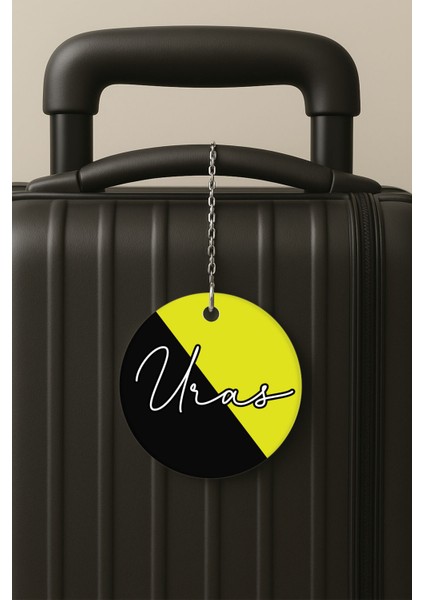 Kişiye Özel Isim Soyisim Kelime Yazılı Pleksi Bavul Etiketi Valiz Etiketi Isimmodel 96